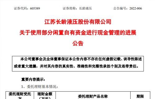 雨燕直播关于使用部分闲置自有资金进行现金管理的进展公告